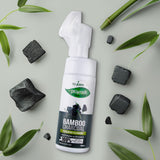 Prakritik Bamboo Charcoal Foaming Cleanser for Men & Women | 150ml